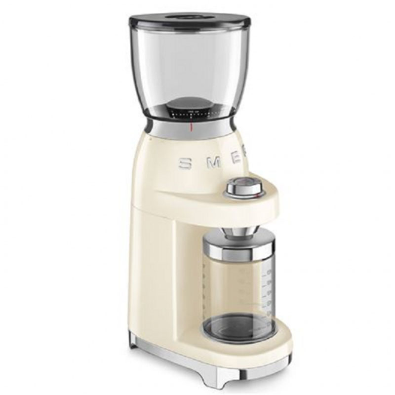 [Trả góp 0%]Máy xay cafe SMEG CGF01CREU (màu kem)