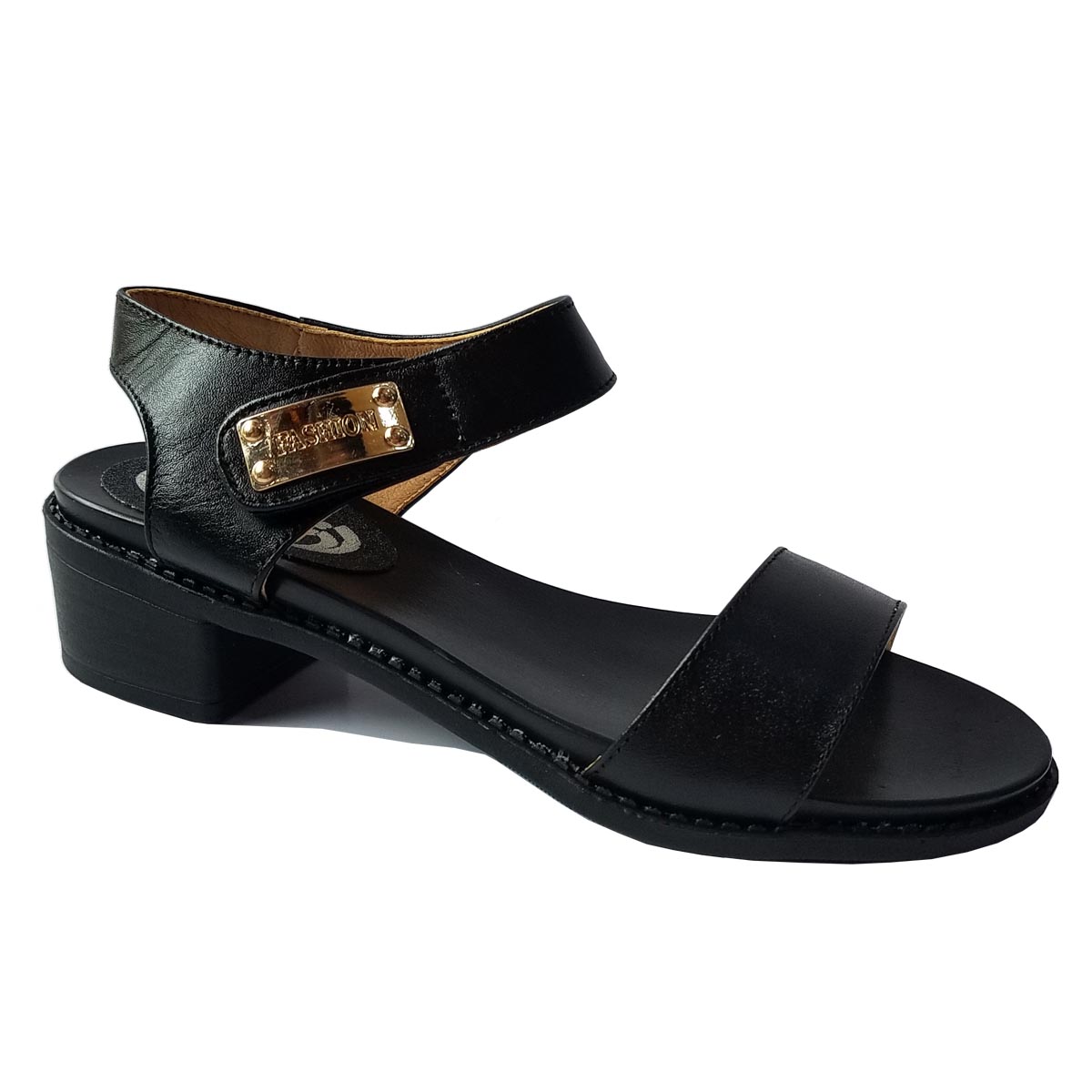 Giày Sandal Nữ Cao Gót Da Bò BIGBEN CG100