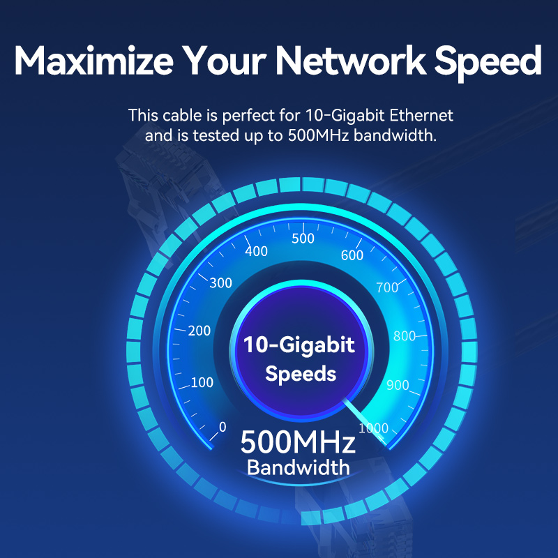 Vention cat6A xoay đôi khuỷu tay cáp Ethernet Cáp mạng 10Gbps UTP RJ 45 nối cáp đấu nối Ethernet tương thích dây nối cho modem cáp bộ định tuyến máy tính LAN Cáp máy tính