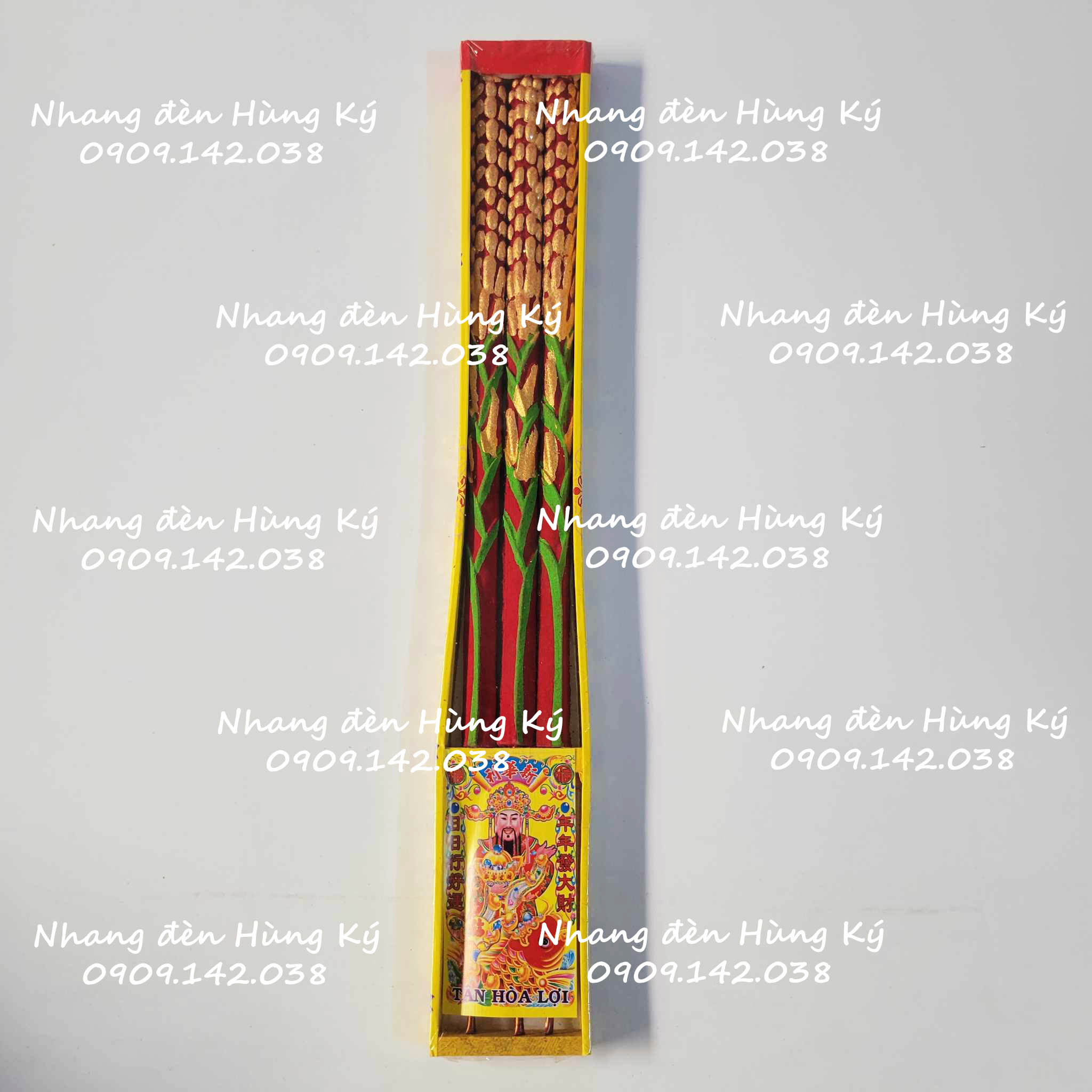 Nhang 3 cây bông huệ đứng tàn 5T