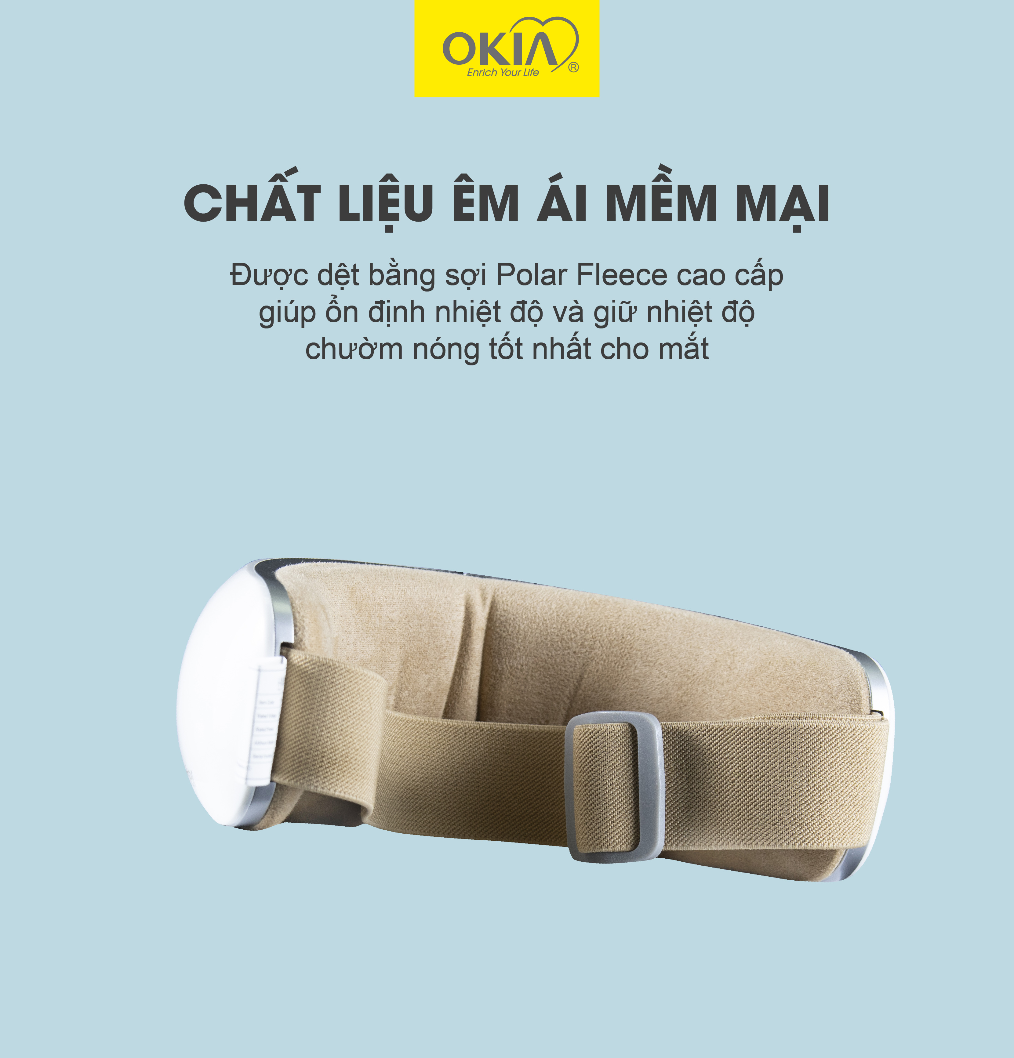 [FREESHIP TOÀN QUỐC] - Máy Massage Mắt Cao Cấp OKIA I-Master Chính Hãng Malaysia