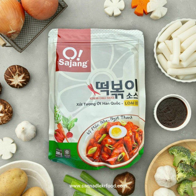 500g sốt tương ớt hàn quốc dùng nấu Tokbokki, mì cay ( Sốt S3) ,.._minhnhatfood
