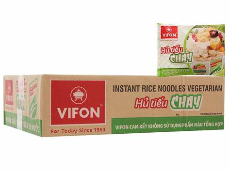 Thùng 30 Hủ Tiếu Chay VIFON (65g / Gói)