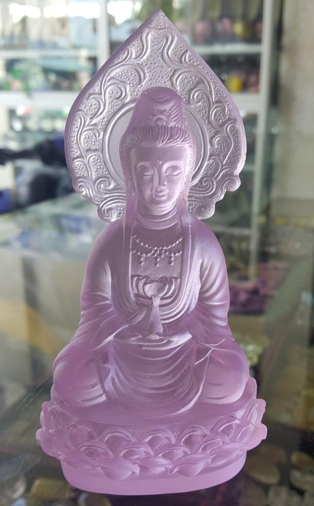 Tượng Quan Âm Đá Lưu Ly