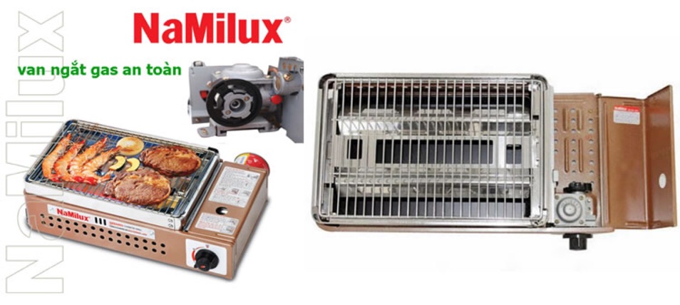 [Hàng chính hãng]Bếp nướng ga mini Namilux NA-24N