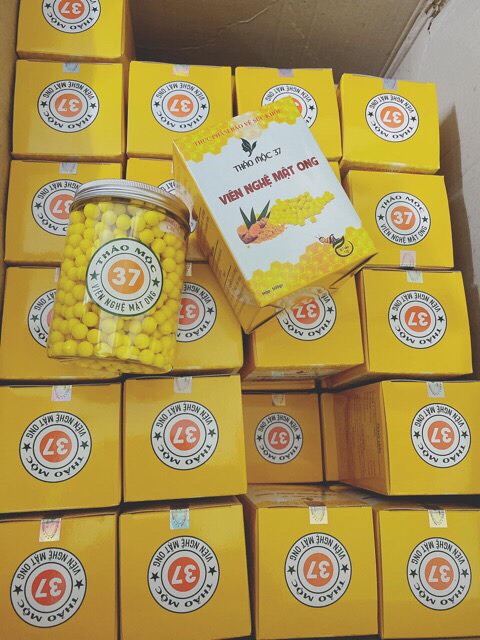 Viên Tnh Bột Nghệ Mật Ong Thảo Mộc 37