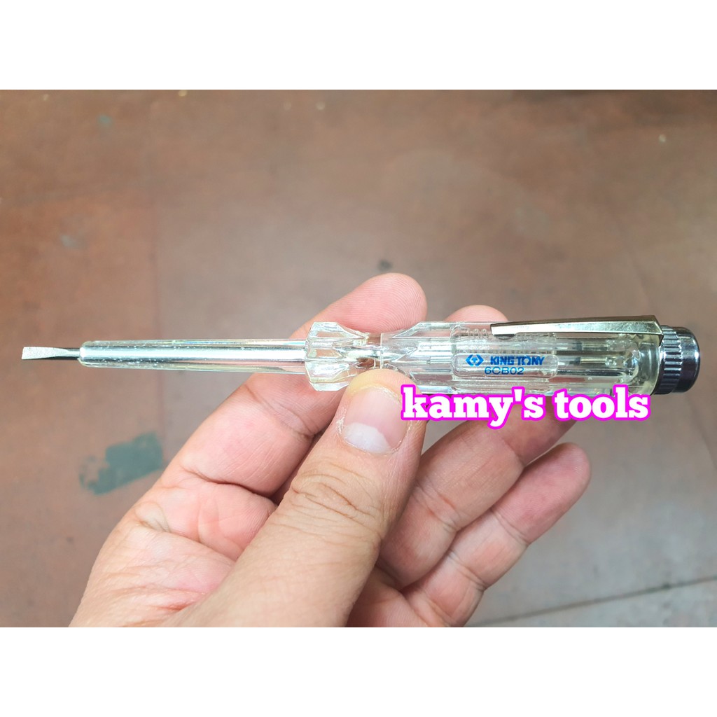 Bút thử điện kingtony 6cb02 100v-250v
