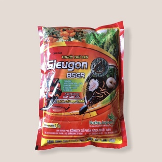 Sản phẩm xử lí đất trồng mới: Sieugon 85gr 1kg