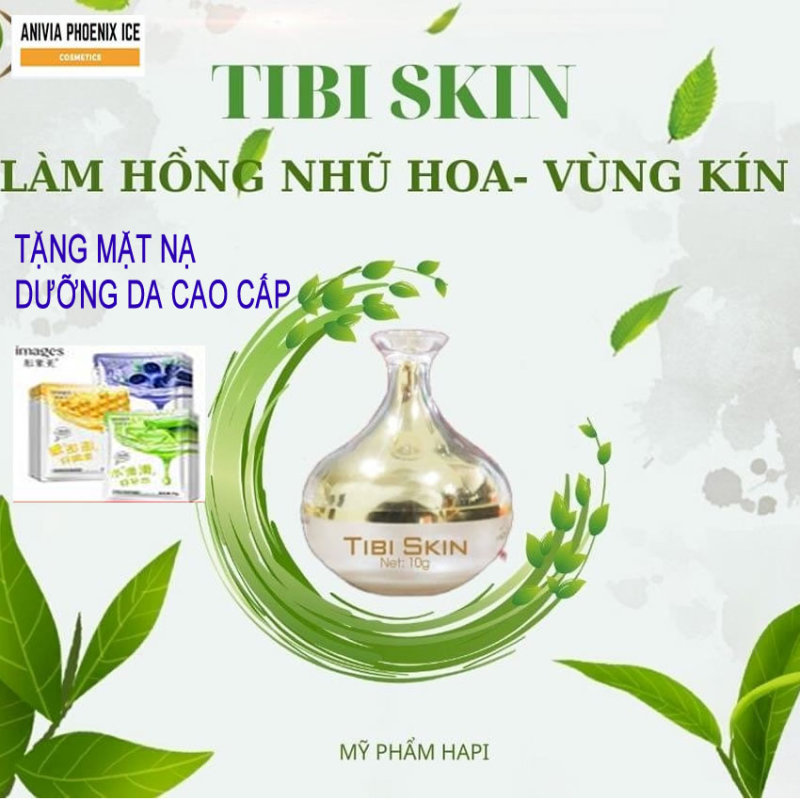 Kem dưỡng hồng môi, hồng nhũ hoa và vùng kín Anivia Phoenix Ice - hồng quyến rũ sau 2 tuần