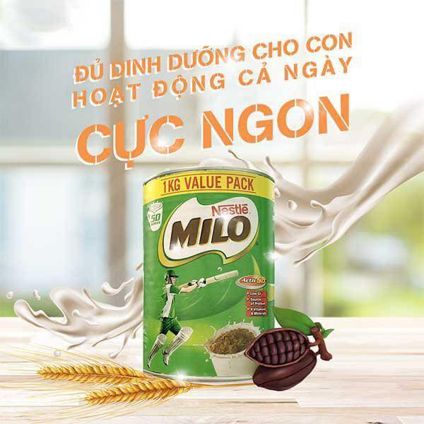 [Date 7.2024] Sữa Bột Milo Úc Lon 1kg