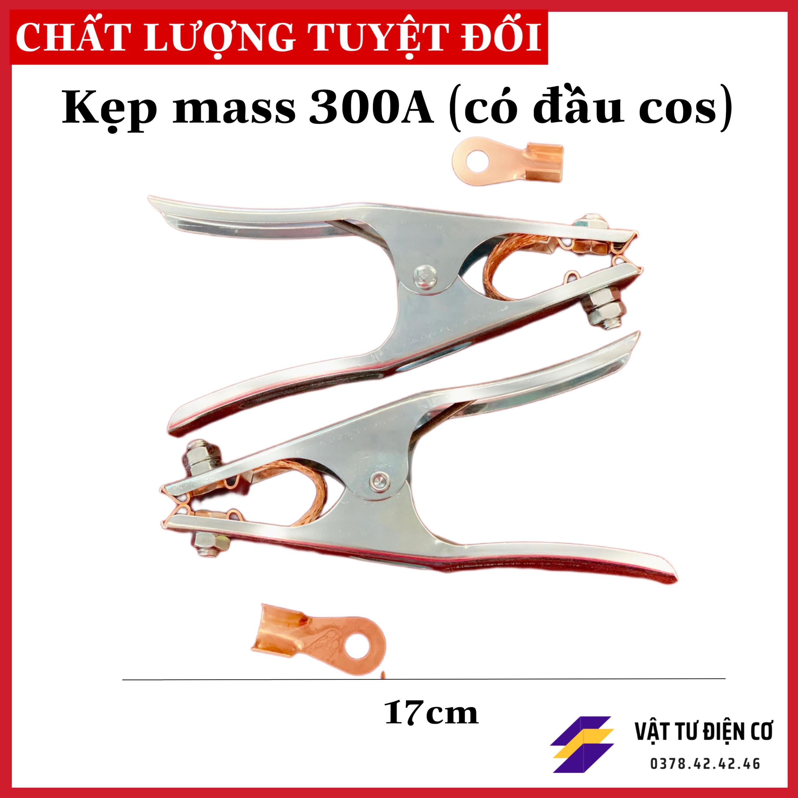 Kẹp mass 300A (có đầu kẹp)