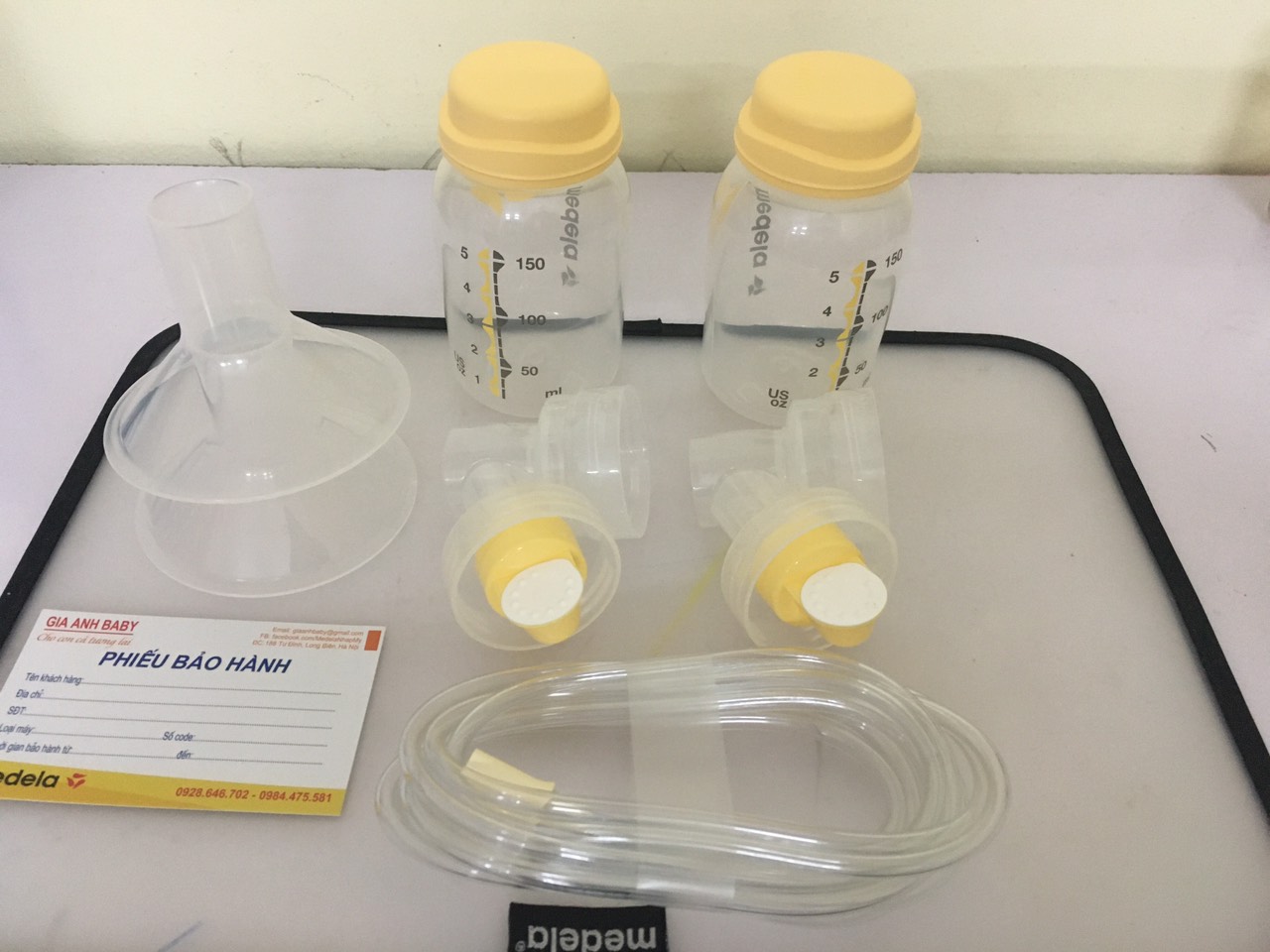 Bộ phụ kiện máy hút sữa medela pump