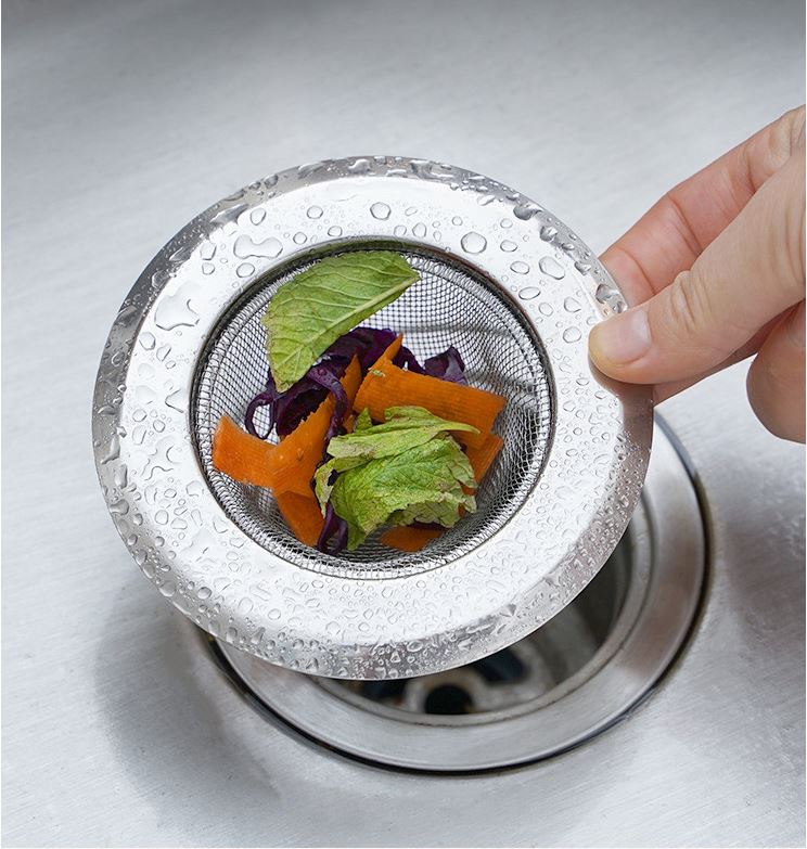Stainless steel mesh drain basket strainer set-manhole strainer with Smart Mesh