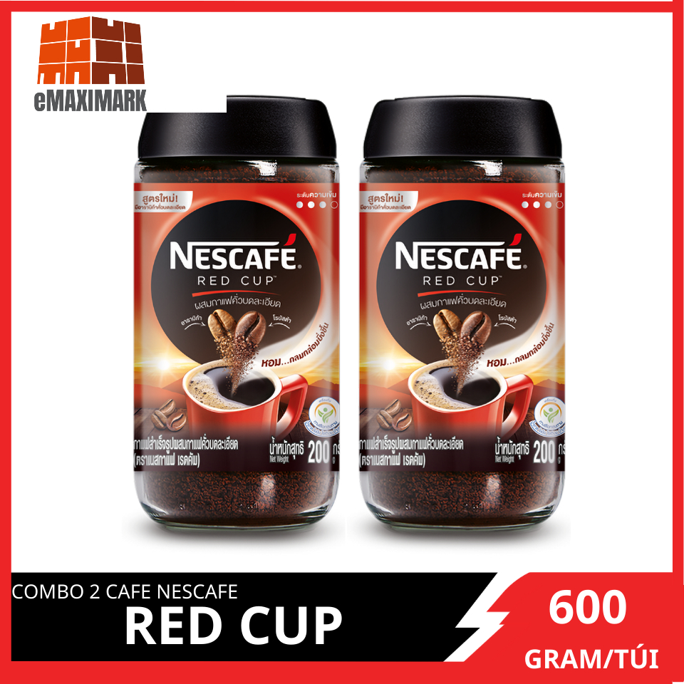 [HCM ship 2h] Combo 2 Cà phê Nescafe Red Cup 200g