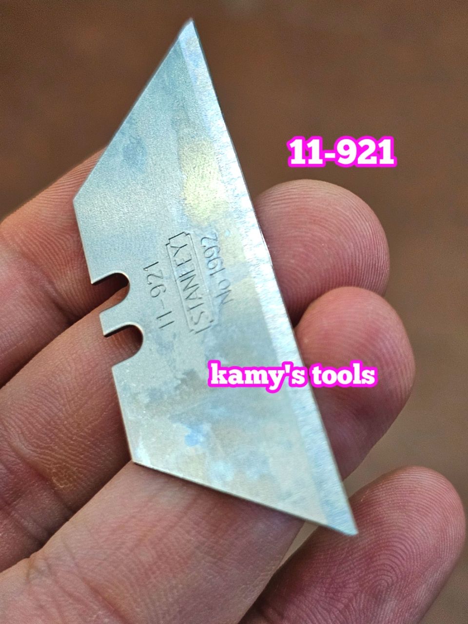 Lưỡi Dao Rọc Cáp Thẳng Stanley 11-921 (10 Lưỡi/Hộp) Lưỡi Dao Stanley