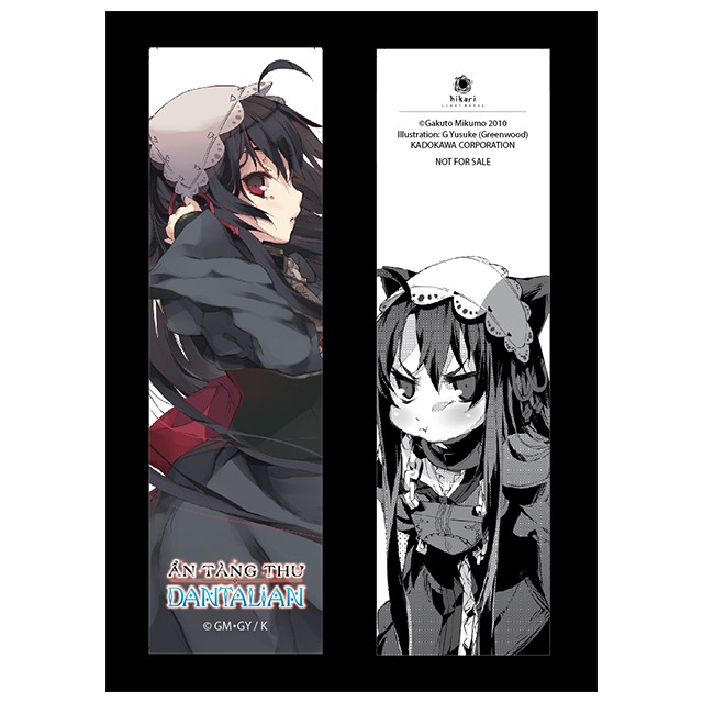 [Bản đặc biệt] - Sách - Combo Ẩn tàng thư Dantalian 7+8 (Tặng kèm Bookmark, Thẻ nhân vật và Postcard có chữ ký tác giả)