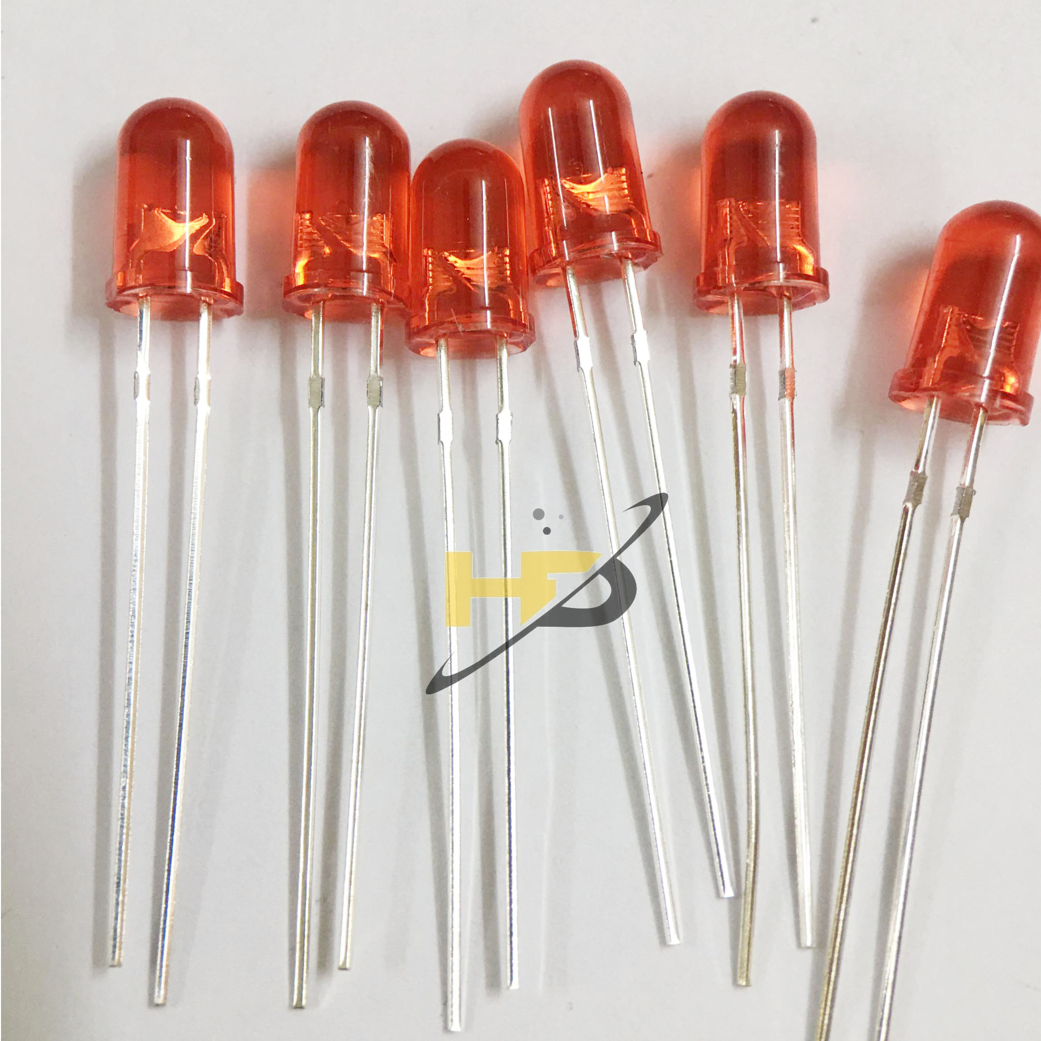 Combo 50 Con Led Ánh Sáng Đỏ 5mm, Linh Kiện Điện Tử Mới