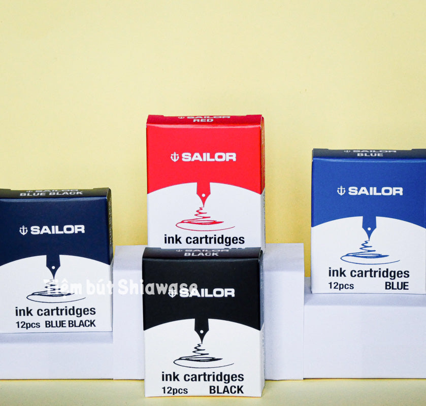 Hộp 12 Ống Mực Bút Máy Sailor