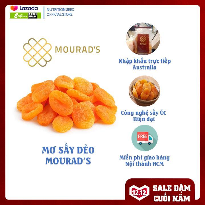 [HCM]Mơ sấy dẻo Mourads Úc 500g