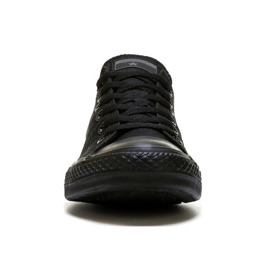 Giày Sneaker Vải Canvas CV1 Cổ Thấp Nữ - Full Đen
