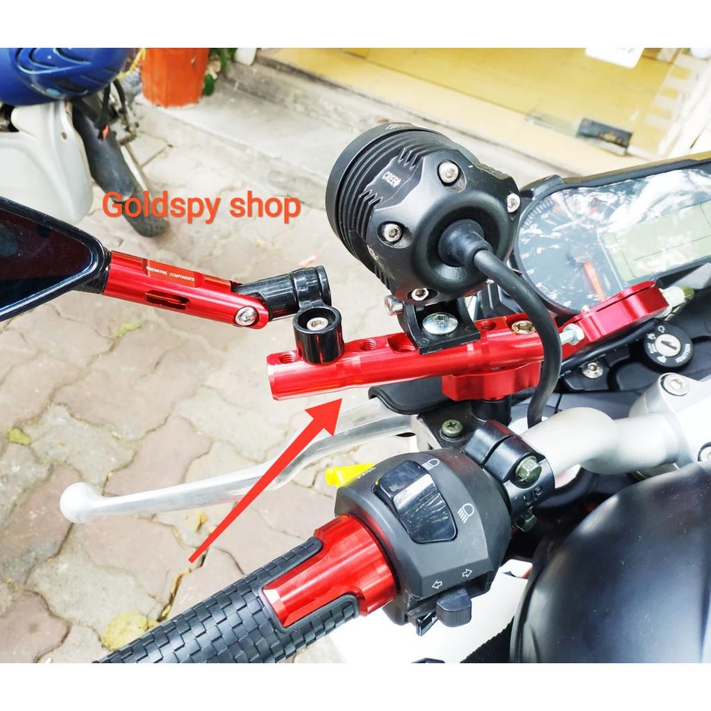 Pat Đa Năng Gắn Đèn Hoặc Phụ Kiện Xe Máy