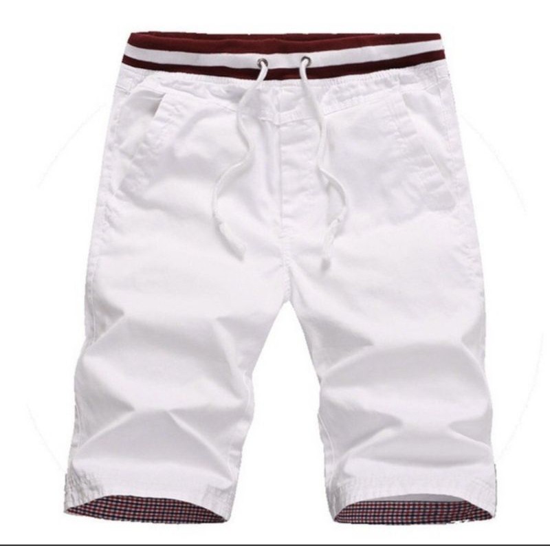 quần short kaki lưng thun thời trang nam