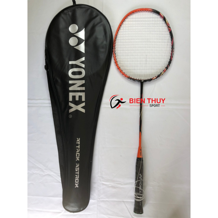 1 cây vợt cầu lông yonex khung crom 100% căng cước đan máy 9kg - tặng