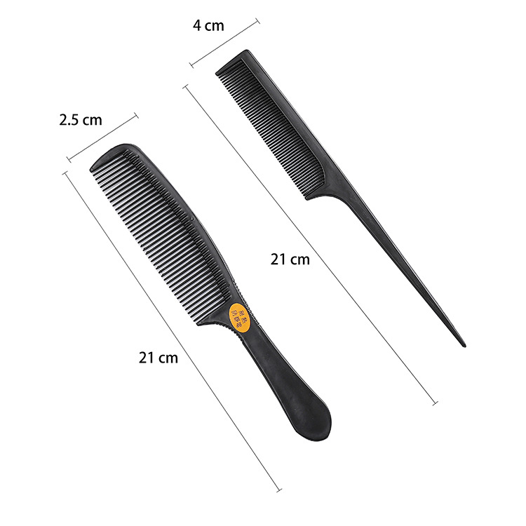 Combo 2 lược chăm sóc tóc đen dành cho gia đình salon