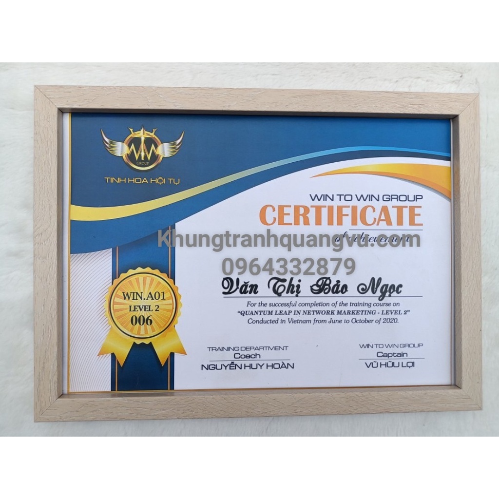 khung ảnh treo tường(20x30. 25x35. 30x40)cm mặt kính