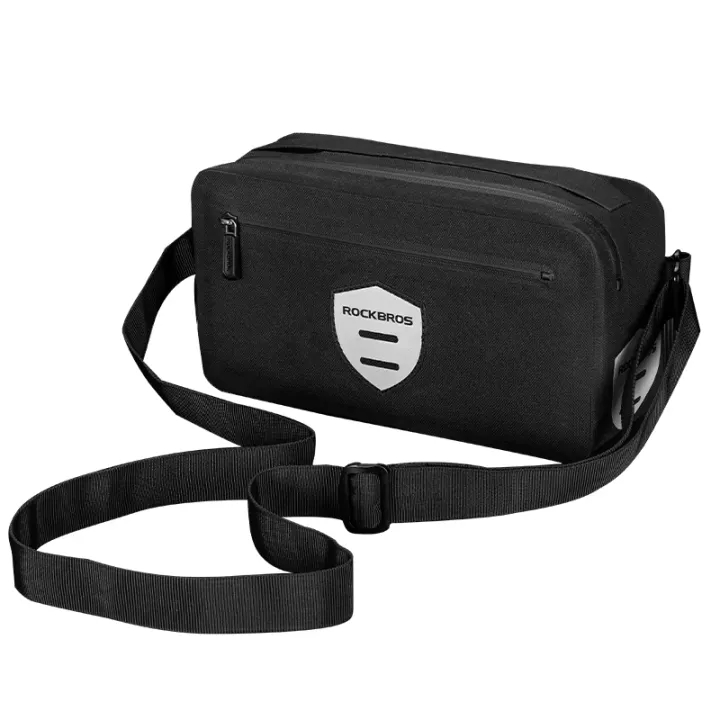 ROCKBROS Bicycle Bag Waterproof Headlebar Bag Multi-Function MTB Large Capacity Top Tube Frame Bag Saddle Bag Bicycle Accessories