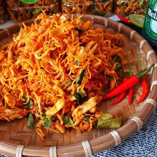 [HCM][SALE MẠNH] Khô gà lá chanh 200g {Ăn Thử}