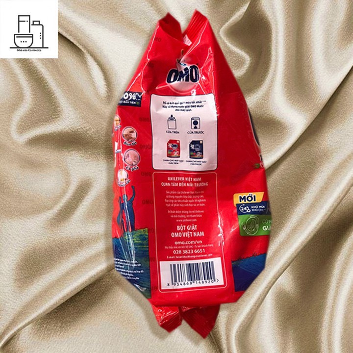 Bột giặt OMO Hệ bột thông minh 370g