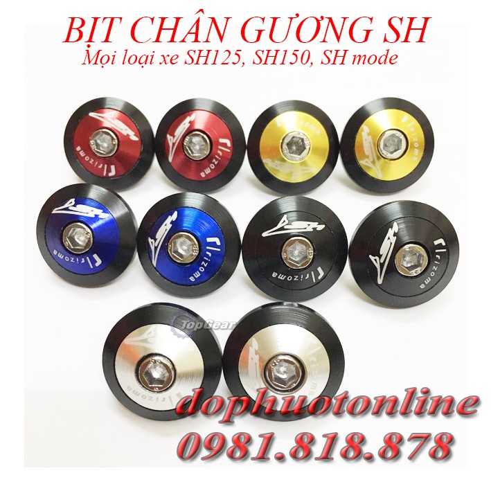 Bịt chân gương sh - sh125, sh150, sh mode