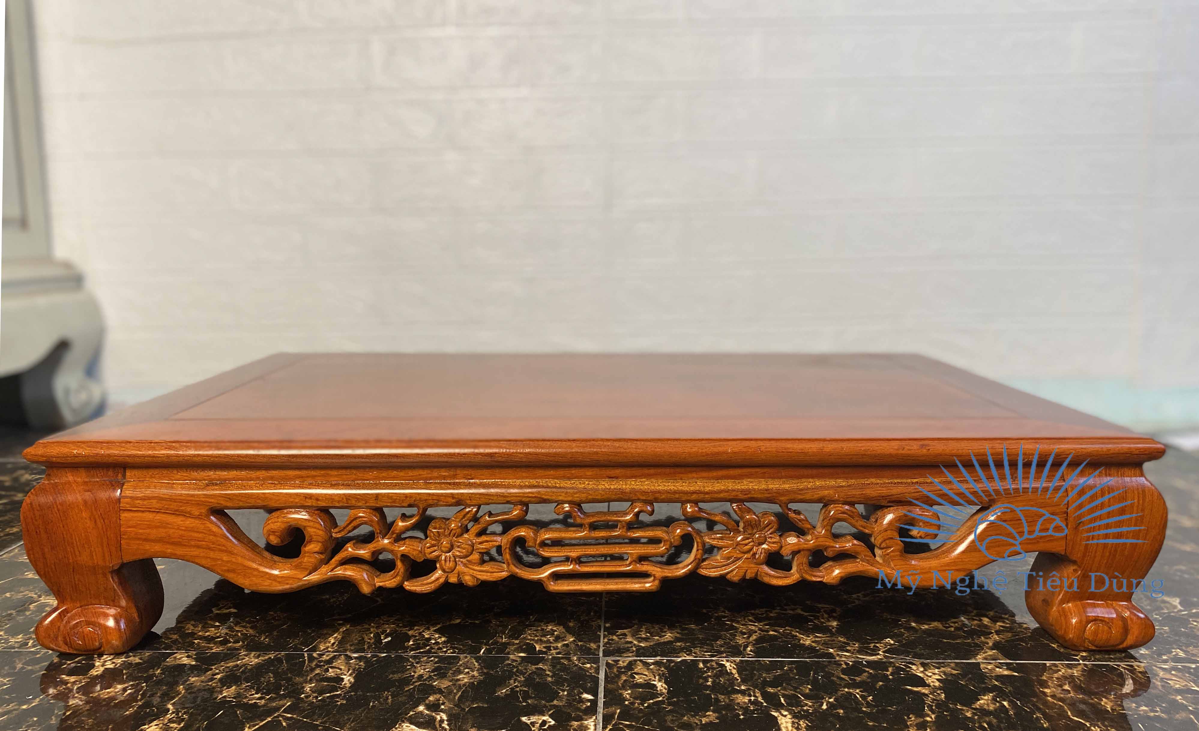Bàn osin lọng bục chiện gỗ hương