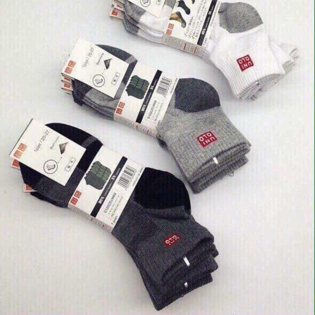 Set 10 đôi Tất uniqlo nam cổ cao