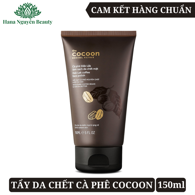 Tẩy da chết mặt cà phê Đắk Lắk Cocoon 150ml