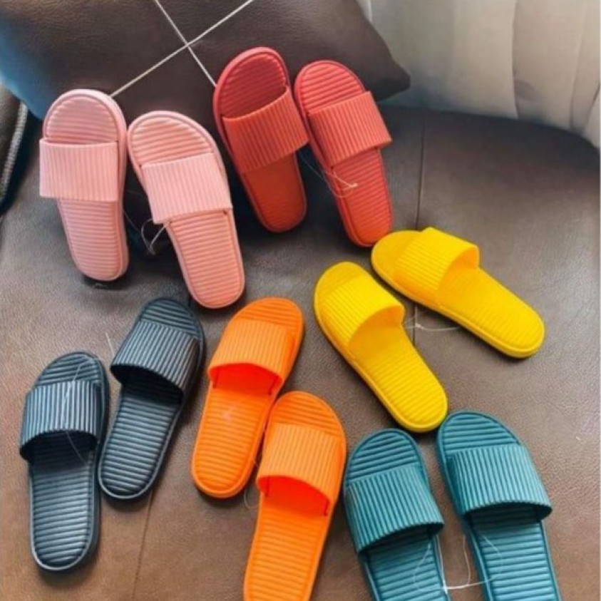 Dép Đi Ở Nhà Êm Chân Sọc Ngang dễ đi giá rẻ
