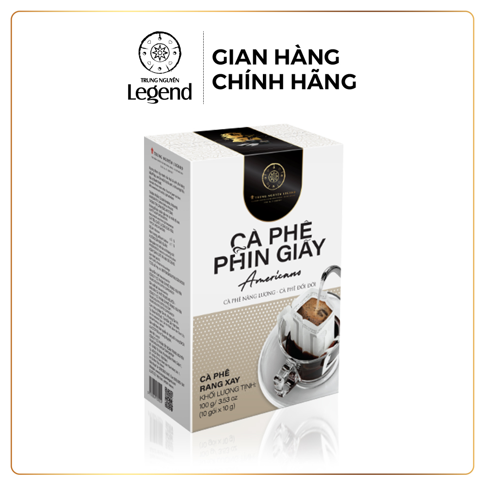 Cà Phê Rang Xay Phin Giấy – Americano