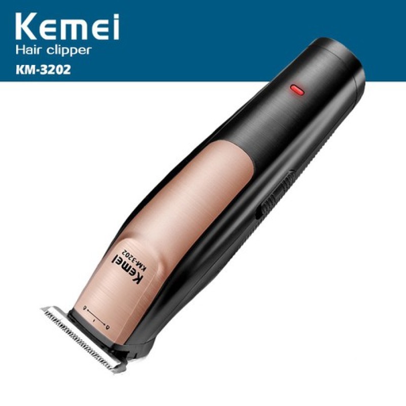 Tông đơ cắt tóc cạo viền công suất 3w kemei KM3202 giá rẻ