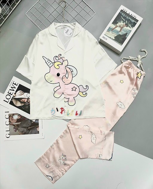 Set Đồ ngủ pijama hình siêu đáng yêu