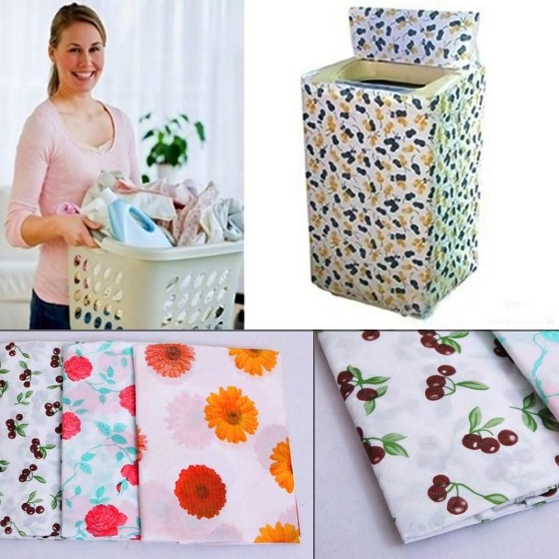 Bảng giá ÁO CHÙM MÁY GIẶT CỬA TRÊN LOẠI LỚN CHO MÁY TỪ ( 7kg - 10.5 kg ) TRẮNG PHỐI HOA CAO CẤP Điện máy Pico