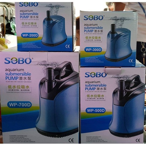 Máy Bơm Nước SOBO WP-500D (55W-4500L/H-2.5M) - Bơm Hút Cặn Bể Cá