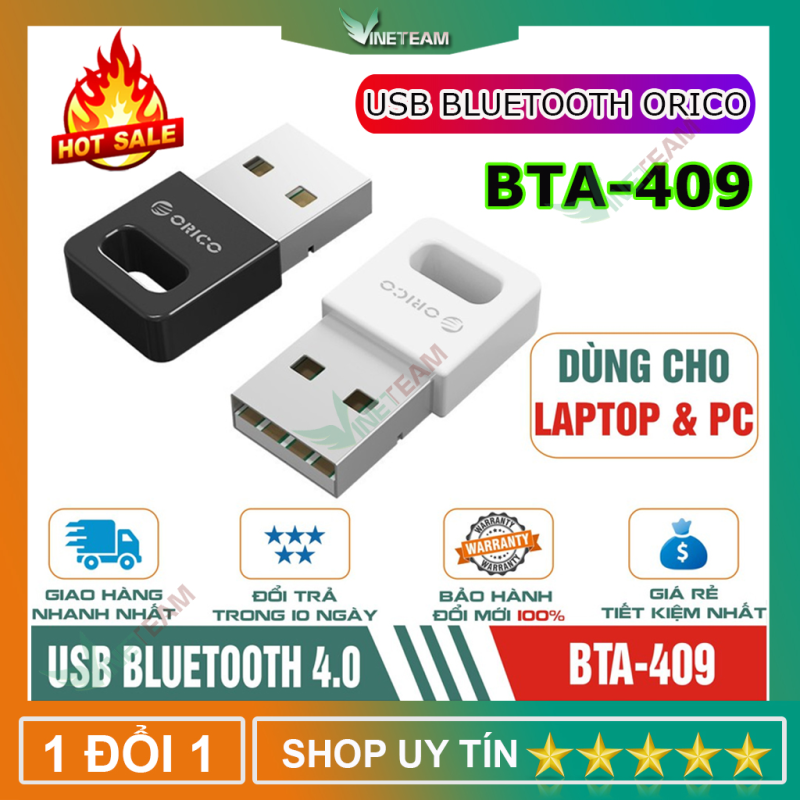 Bảng giá Thiết bị kết nối Bluetooth 4.0 USB ORICO BTA-409-BK Phong Vũ