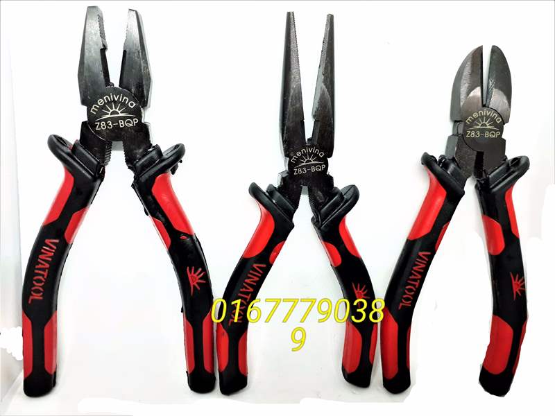 [HCM]bộ 3 kìm điệnkìm cắt kìm mỏ nhọn