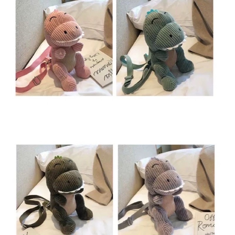 Túi đeo chéo khủng long zara