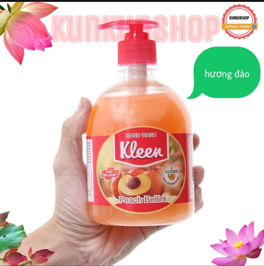 [HCM] Sữa rữa tay Kleen 500ml