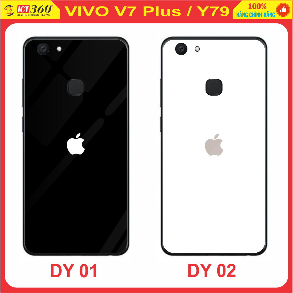 Ốp lưng kính vivo v7 plus / y79 - nhận in ảnh theo yêu cầu