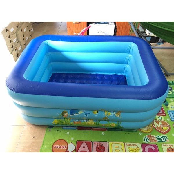 phao bơi , bể bơi 1m5 3 tầng cho bé