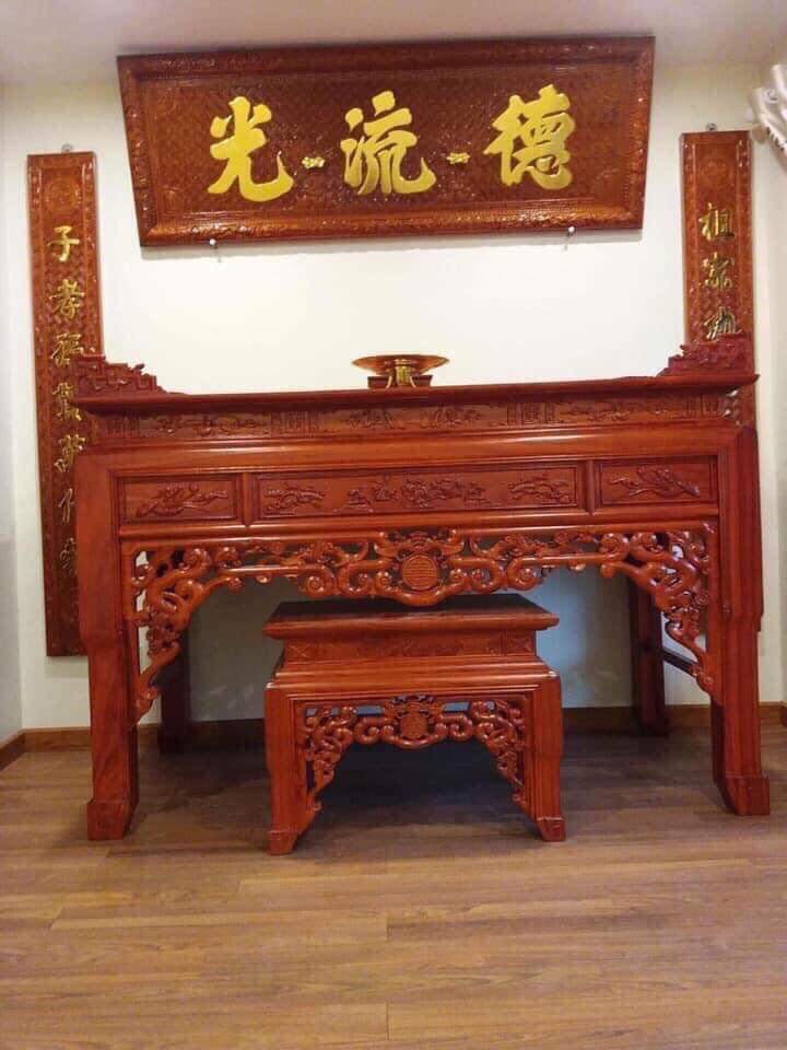 Án gian, án thờ gỗ tự nhiên