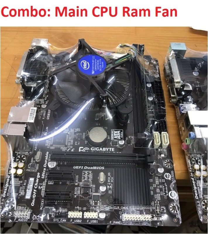 Bảng giá COMBO MAIN CPU FAN RAM B75 B85 đủ hãng lắp case Phong Vũ